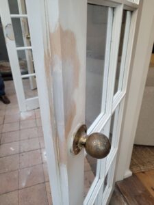 French Repair Door
